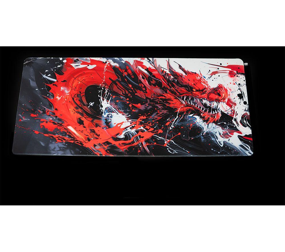 CHERRY XTRFY GP6 Hydrus Red Gaming Mouse Mat - Multicolour, XL image number 3 of 5