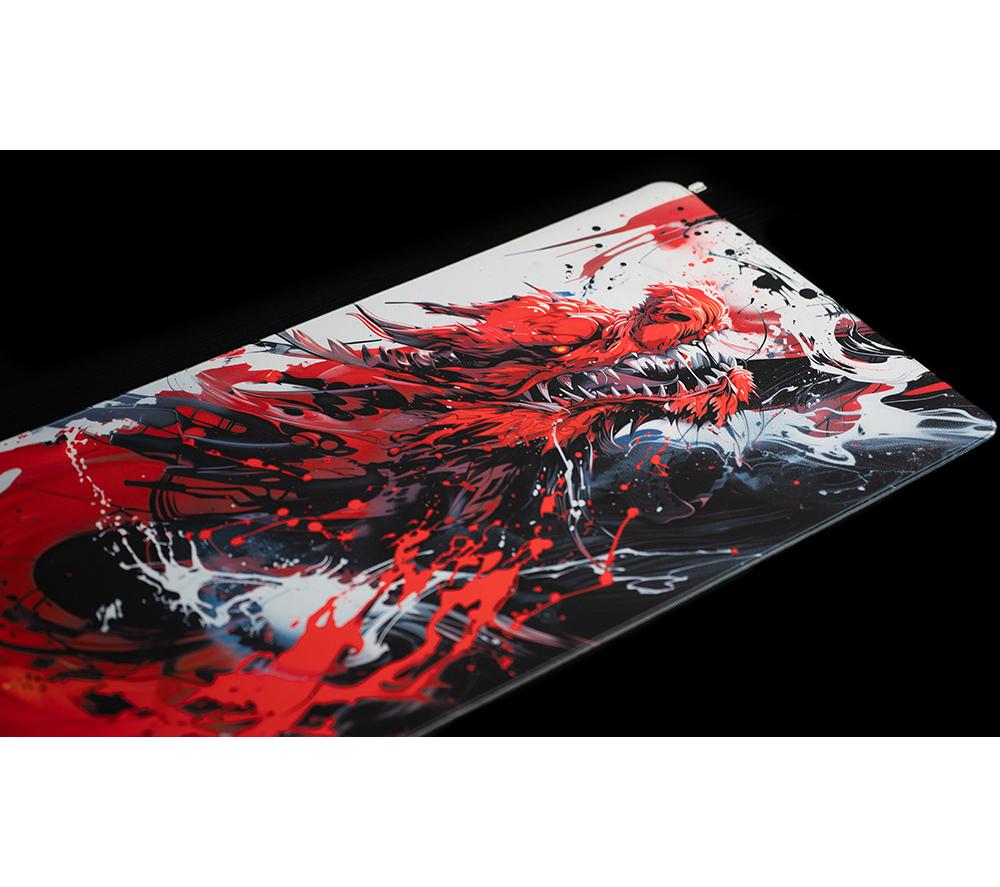 CHERRY XTRFY GP6 Hydrus Red Gaming Mouse Mat - Multicolour, XL image number 5 of 5