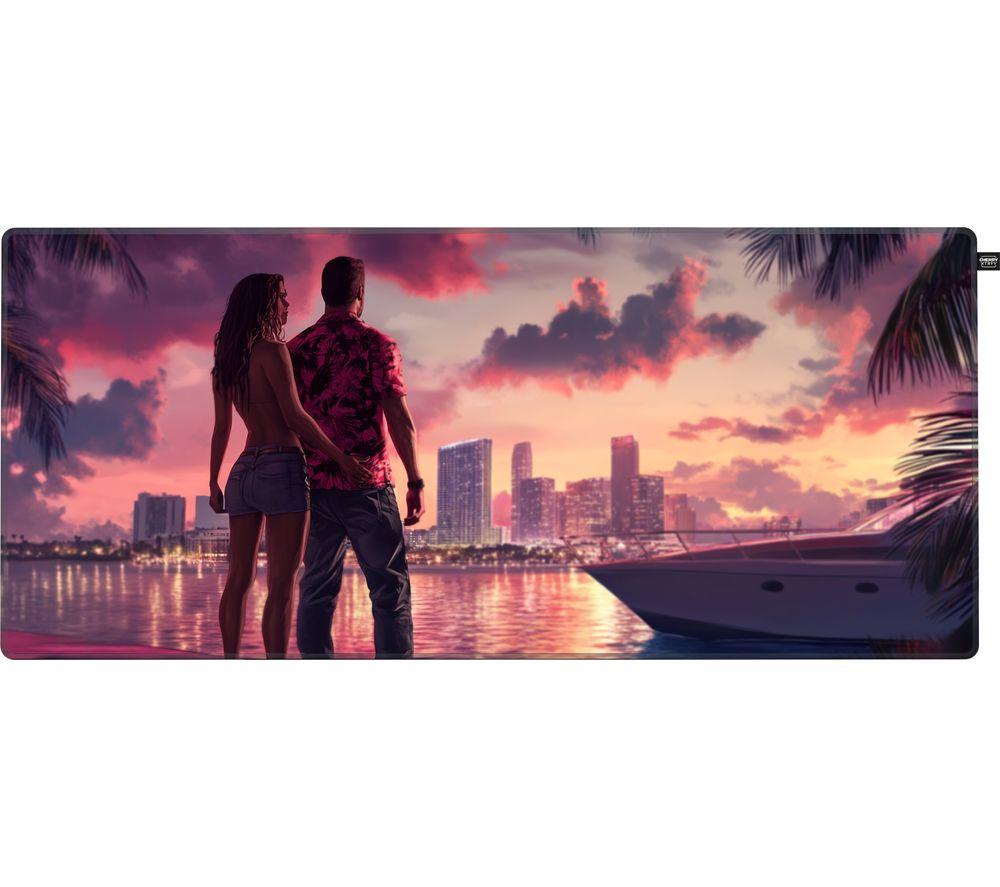 CHERRY XTRFY GP5 Miami Sunset Gaming Mouse Mat - Multicolour, XL