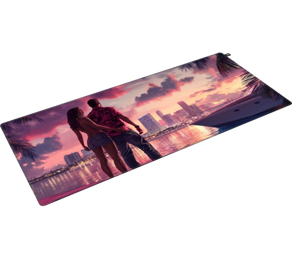 CHERRY XTRFY GP5 Miami Sunset Gaming Mouse Mat - Multicolour, XL image number 2 of 5