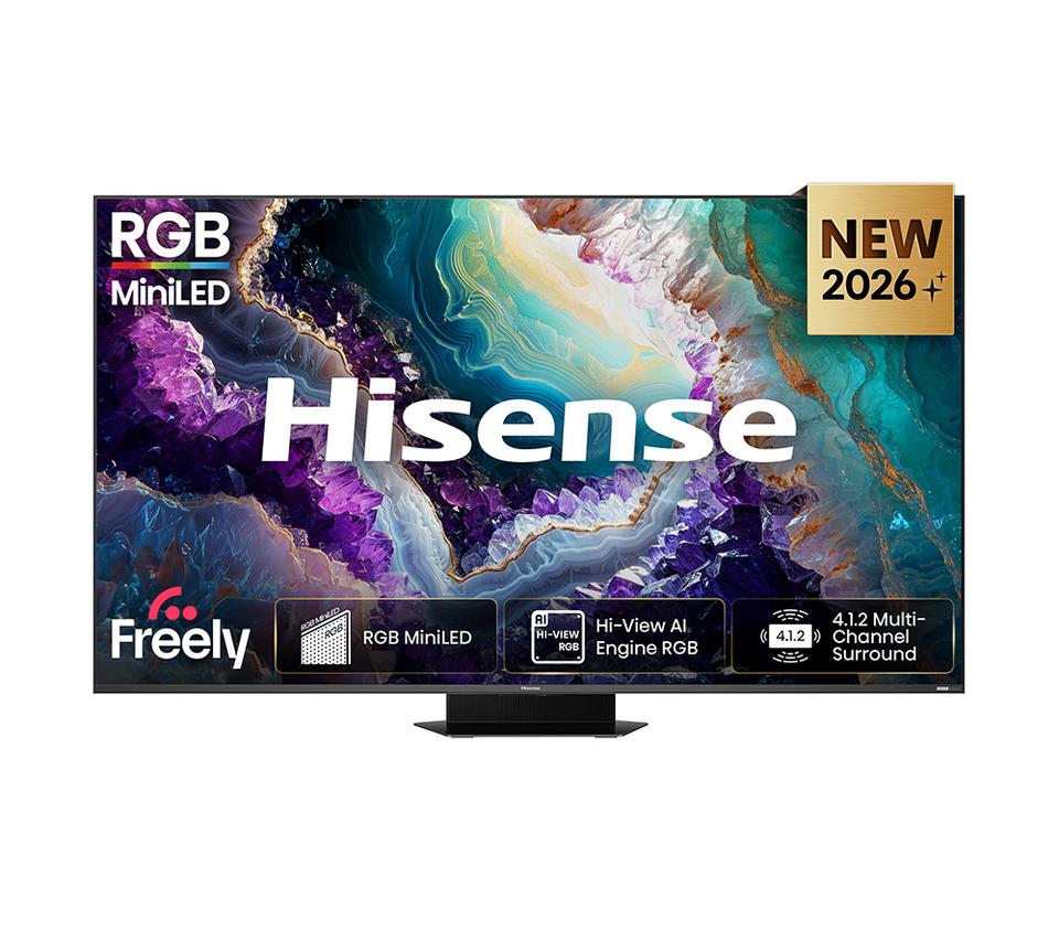 HISENSE 85UR9STUK 85" Smart 4K Ultra HD HDR RGB Mini LED TV