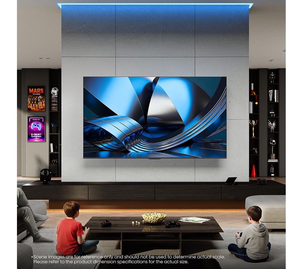 HISENSE U7S 55" Mini LED 4K 144Hz Smart AI TV with Freely - 55U7STUK image number 15 of 15