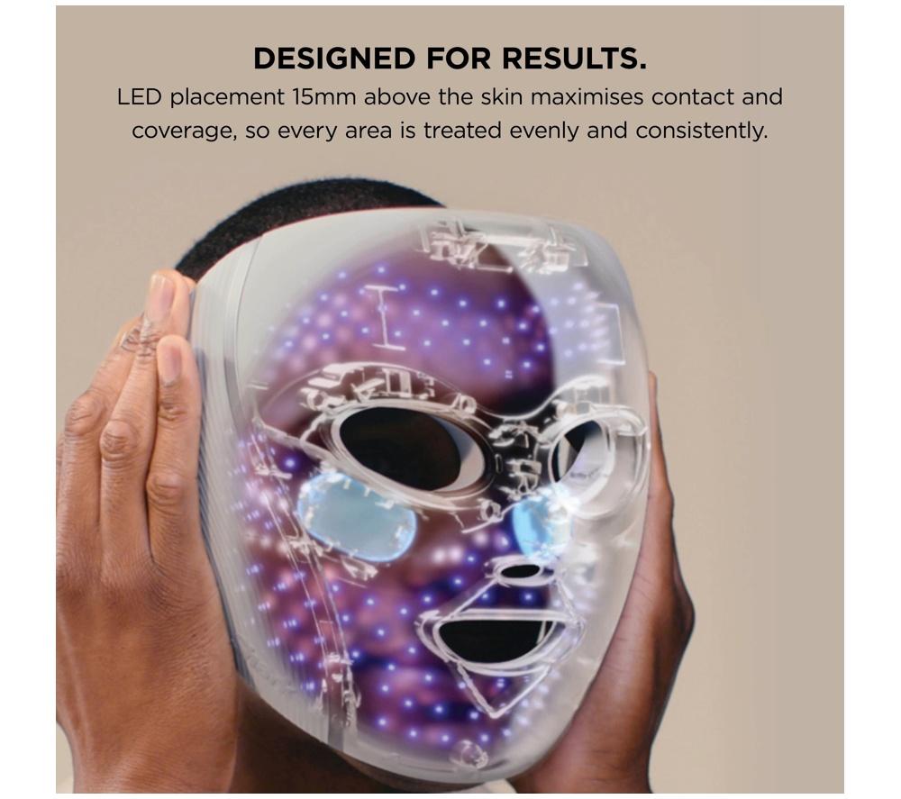 SHARK FW312UKPK CryoGlow Under-Eye Cooling LED Anti-Ageing & Blemish Repair Mask &ndash; Rose Glow image number 4 of 14