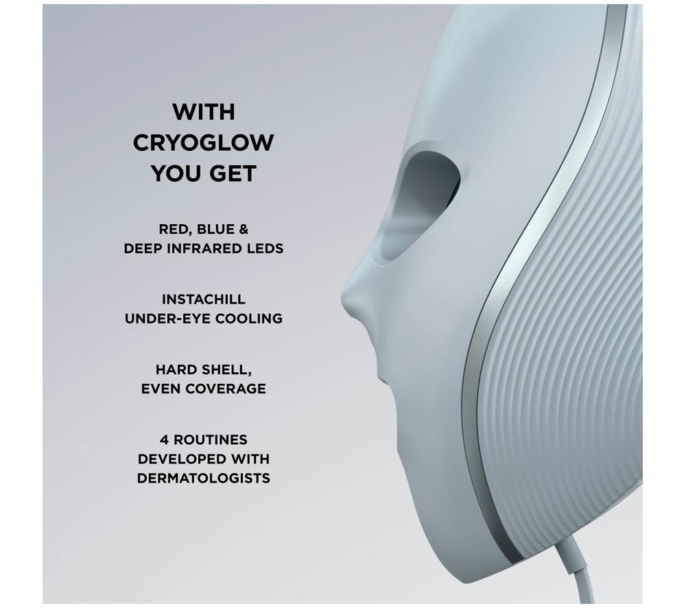 SHARK FW312UKPK CryoGlow Under-Eye Cooling LED Anti-Ageing & Blemish Repair Mask &ndash; Rose Glow image number 6 of 14
