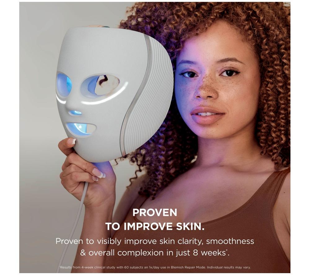 SHARK FW312UKPK CryoGlow Under-Eye Cooling LED Anti-Ageing & Blemish Repair Mask &ndash; Rose Glow image number 10 of 14