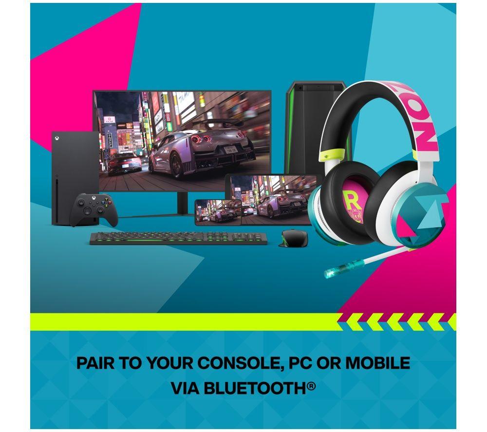 XBOX Forza Horizon 6 Wireless Gaming Headset - Purple & Pink, Limited Edition image number 7 of 7