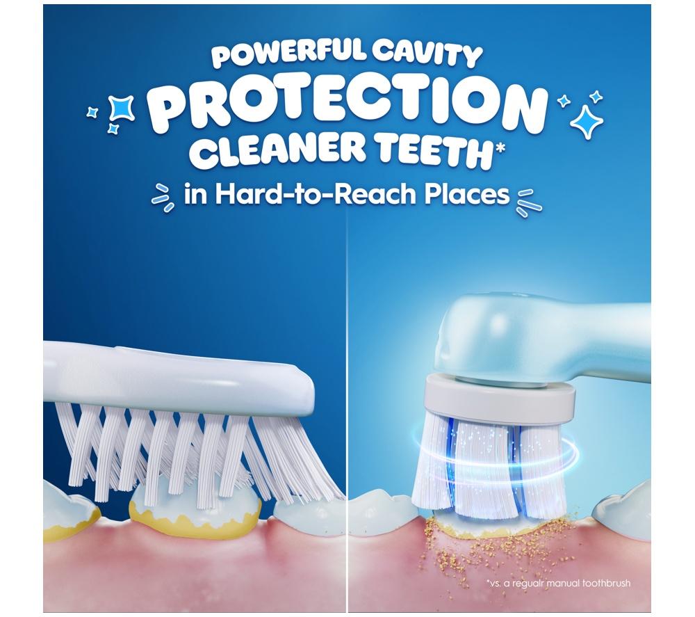ORAL-B iO Kids Disney Stitch Replacement Toothbrush Head &ndash; Pack of 2 image number 3 of 7