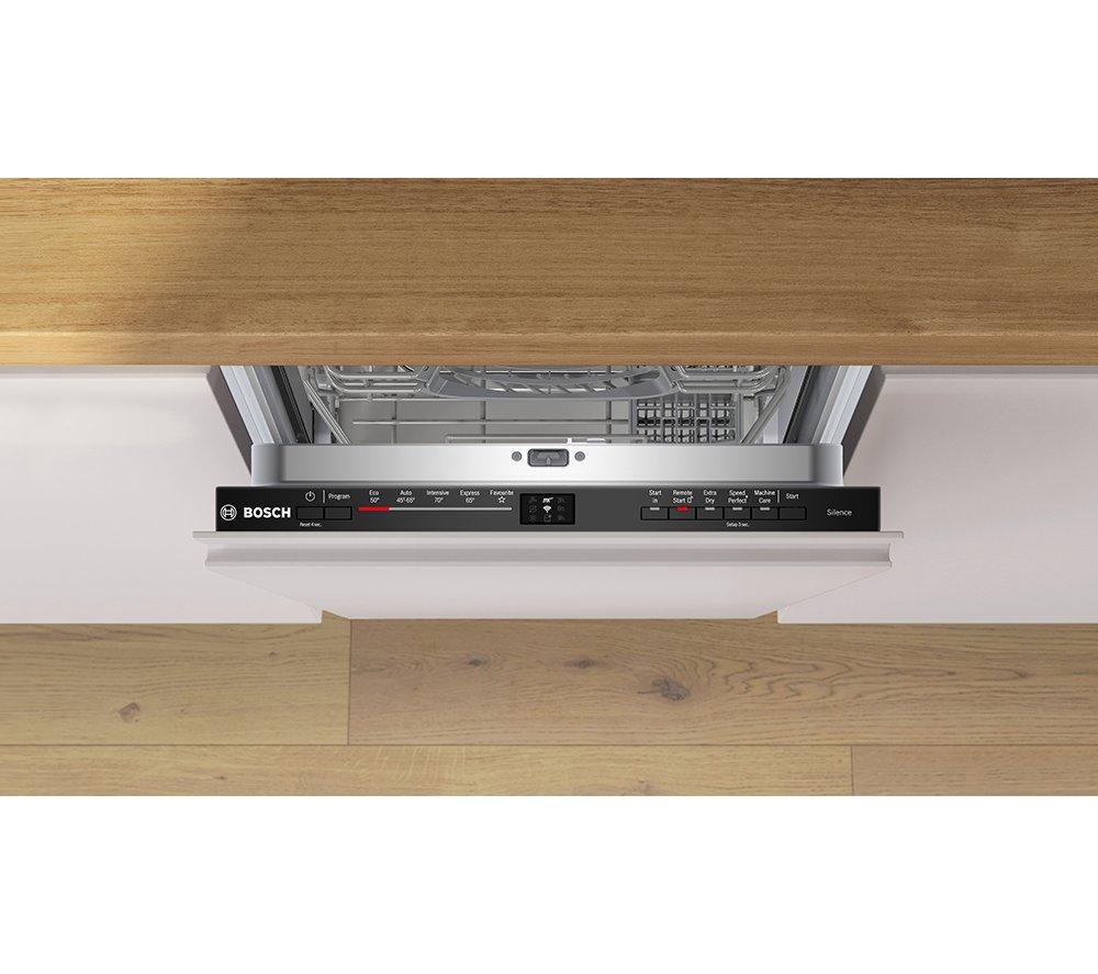 BOSCH Series 2 SPV2HKX02G Slimline Fully Integrated WiFi-enabled Dishwasher image number 4 of 16