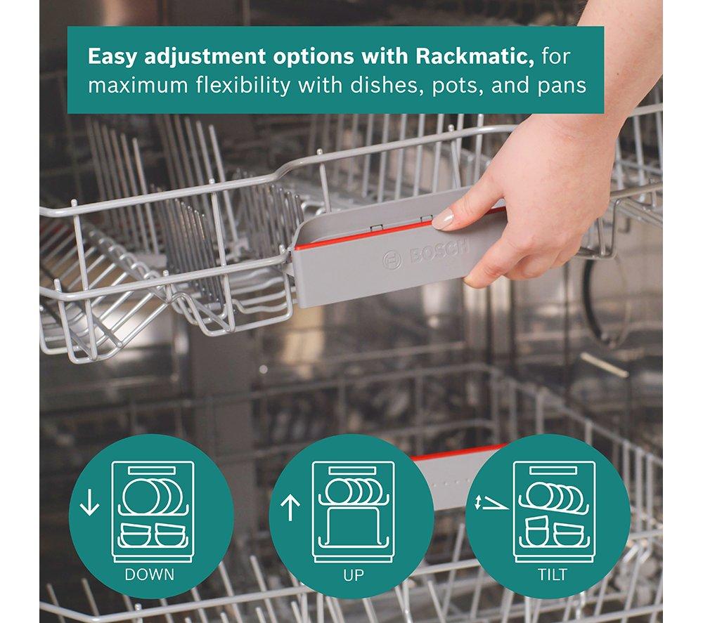 BOSCH Series 4 SPV4EMX17G Slimline Fully Integrated WiFi-enabled Dishwasher image number 6 of 18