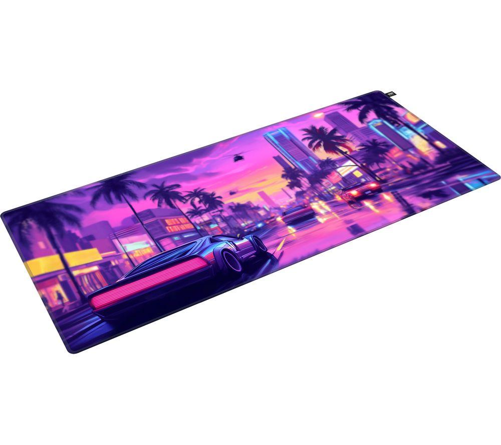 CHERRY XTRFY GP5 Miami Drive Gaming Mouse Mat - Multicolour, XL
