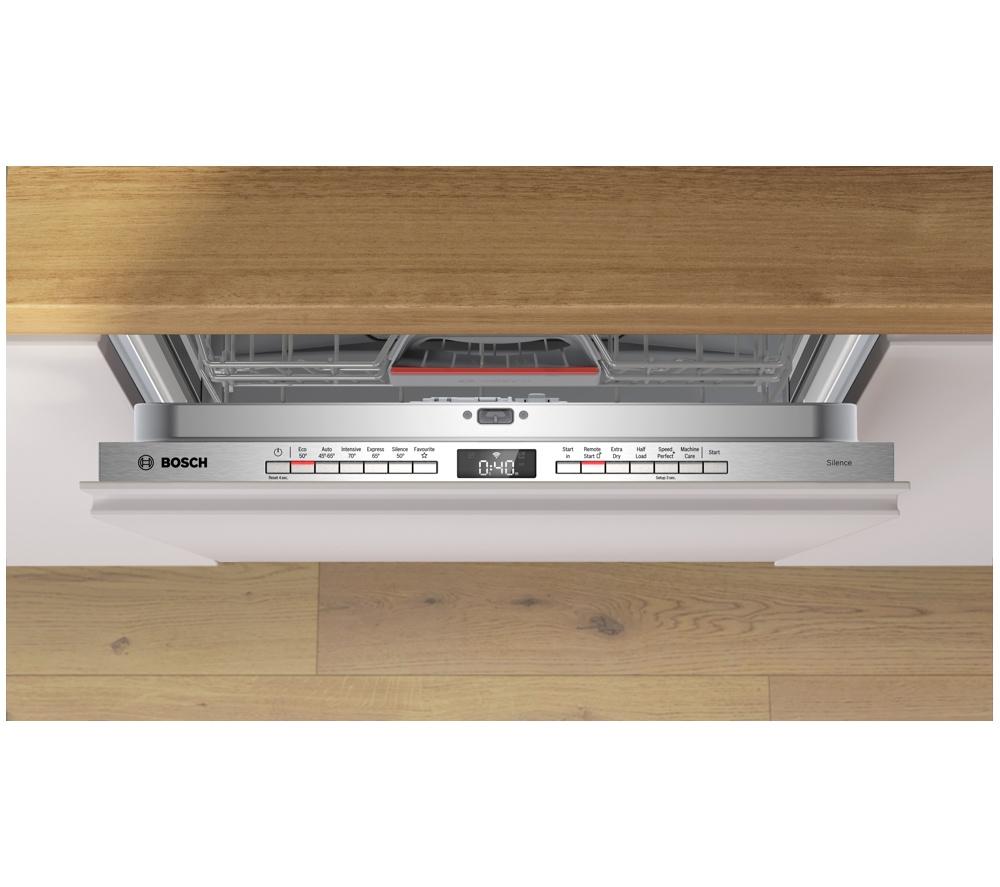BOSCH Series 4 SMH4HVX14G Full-size Fully Integrated WiFi-enabled Dishwasher image number 11 of 19