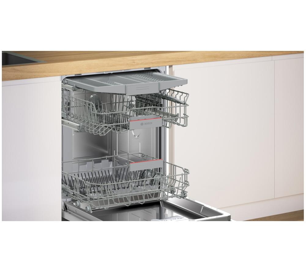 BOSCH Series 4 SMH4HVX14G Full-size Fully Integrated WiFi-enabled Dishwasher image number 13 of 19