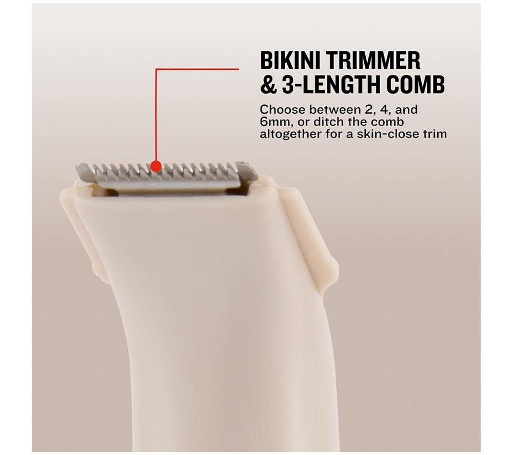 REMINGTON BareMe 3-in-1 Wet and Dry Body & Bikini Shaver Kit - Stone image number 3 of 6