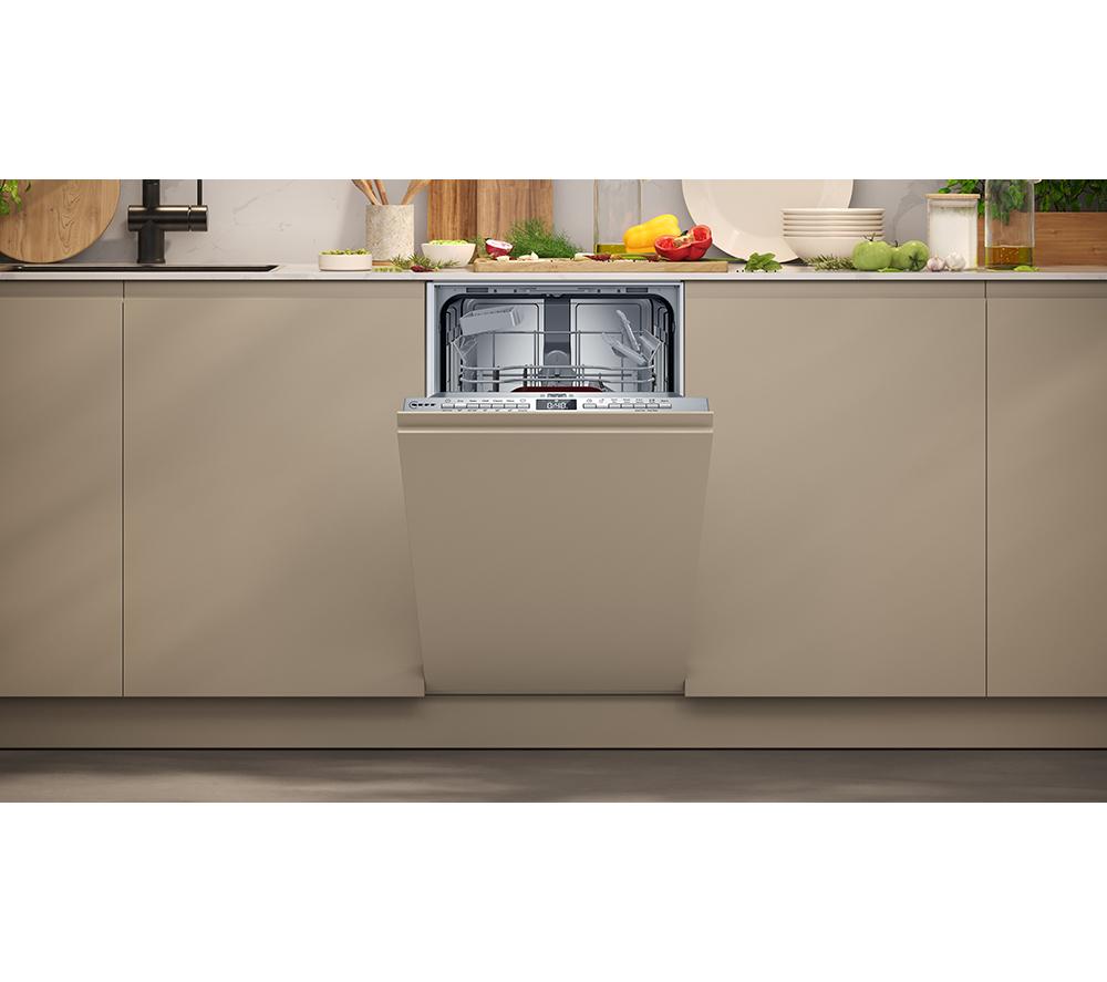 NEFF N50 S875HKX32G Slimline Fully Integrated WiFi-enabled Dishwasher image number 2 of 16