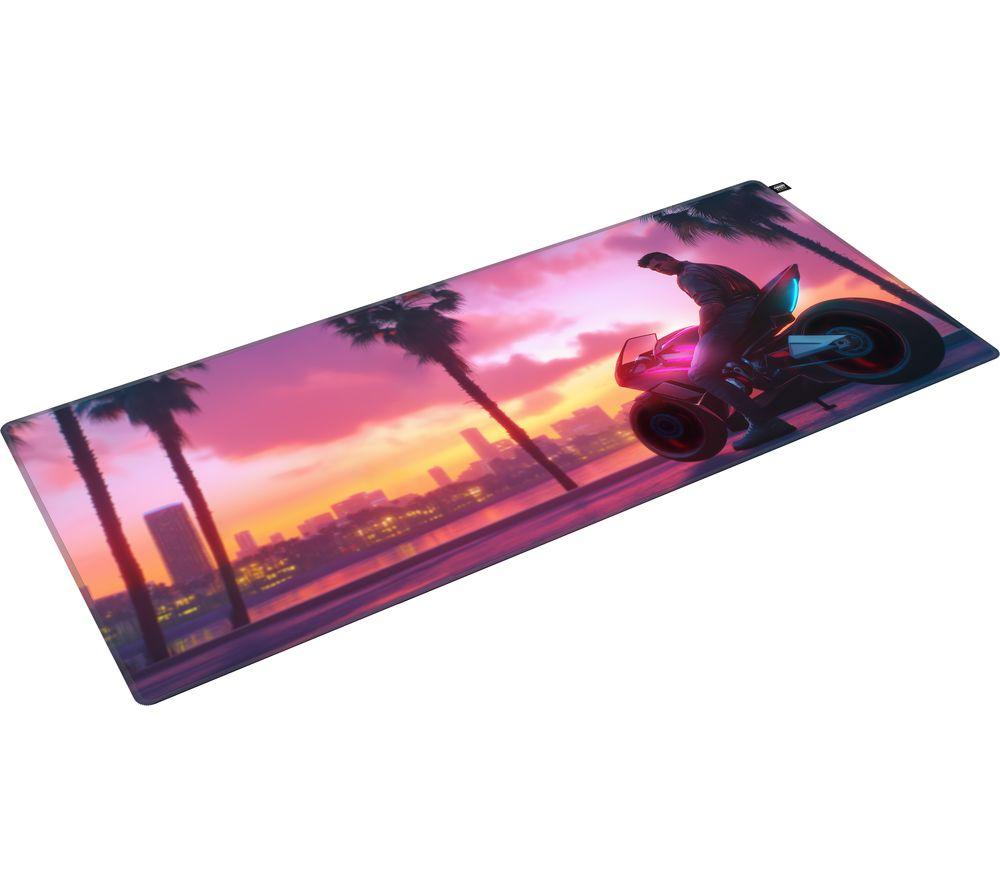 CHERRY XTRFY GP5 Miami Rider Gaming Mouse Mat - Multicolour, XL