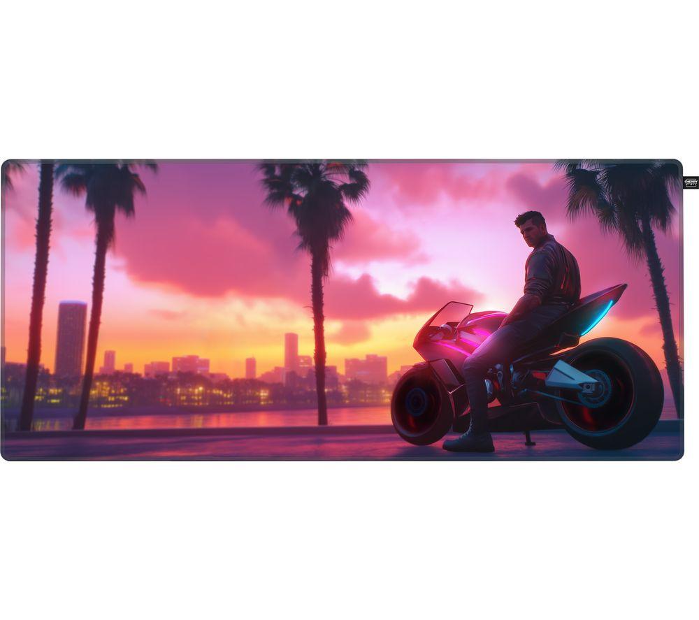 CHERRY XTRFY GP5 Miami Rider Gaming Mouse Mat - Multicolour, XL image number 2 of 5