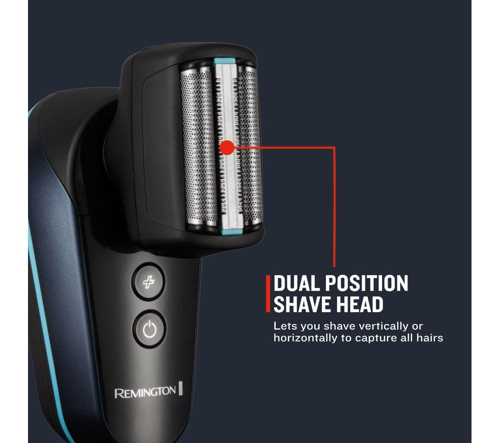REMINGTON Balder Head & Face Wet & Dry Foil Shaver - Black & Blue image number 3 of 8