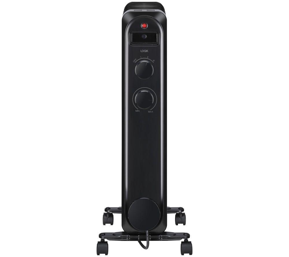 LOGIK L15OFR26 Portable Oil-Filled Radiator - Black