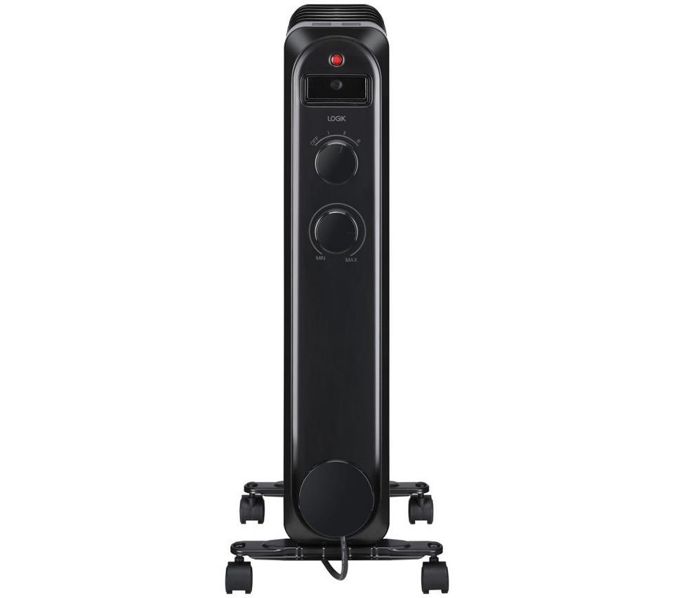LOGIK L15OFR26 Portable Oil-Filled Radiator - Black