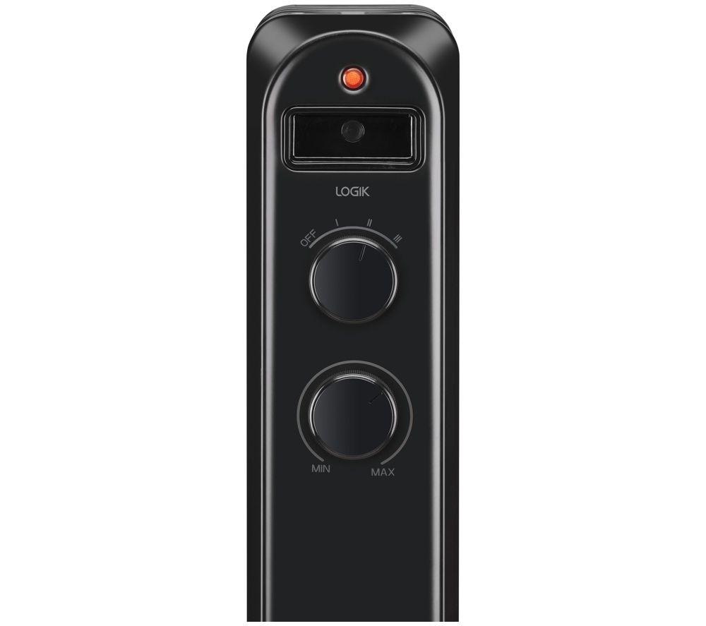 LOGIK L15OFR26 Portable Oil-Filled Radiator - Black image number 2 of 6