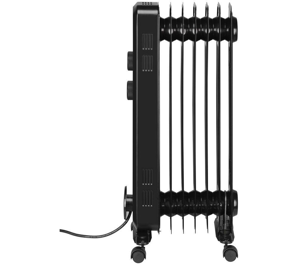 LOGIK L15OFR26 Portable Oil-Filled Radiator - Black image number 4 of 6