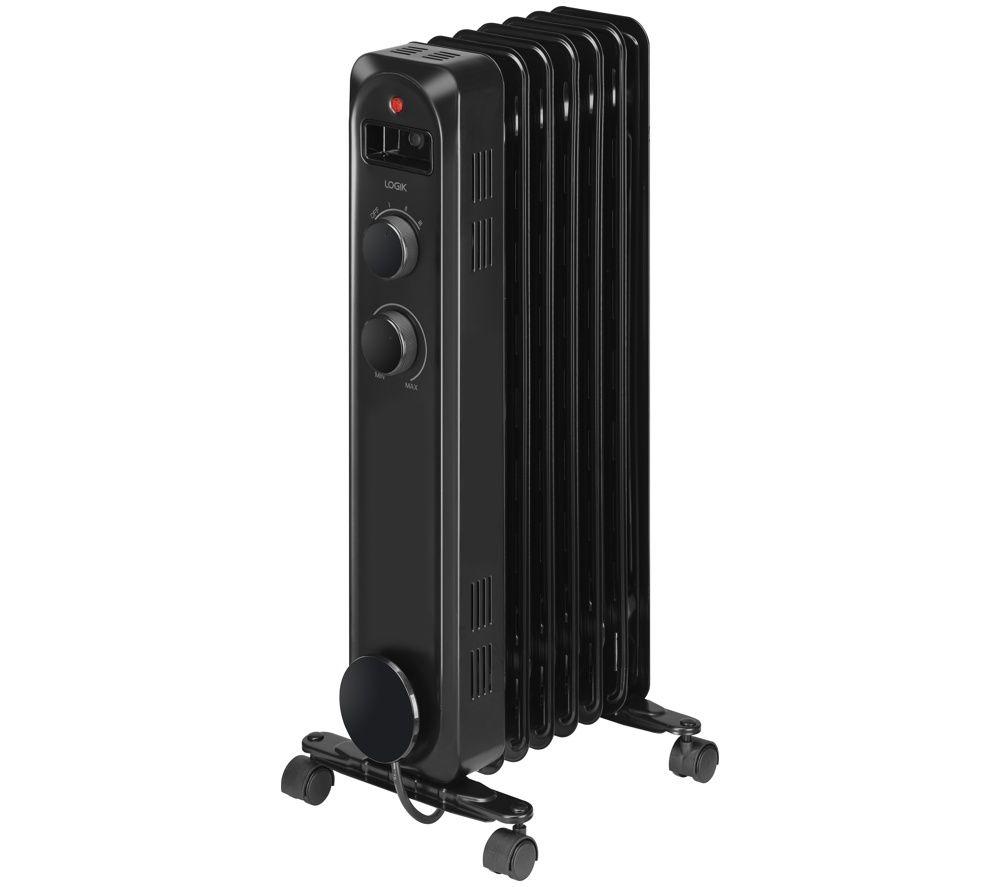 LOGIK L15OFR26 Portable Oil-Filled Radiator - Black image number 5 of 6
