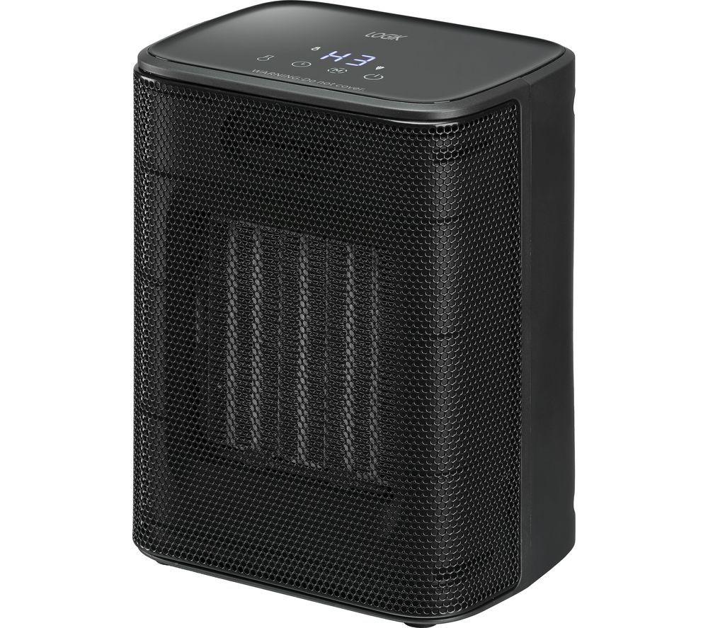Logik 10300486 Ceramic Fan Heater - Black