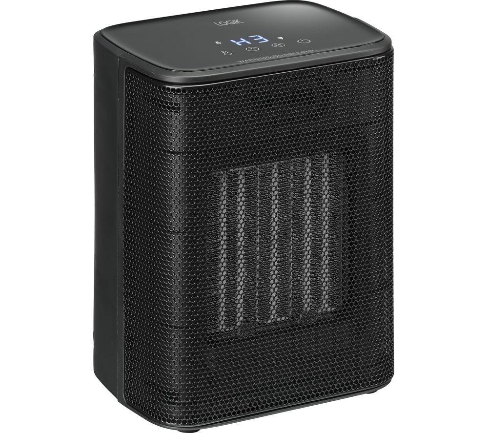 LOGIK 10300486 Ceramic Fan Heater - Black image number 2 of 5