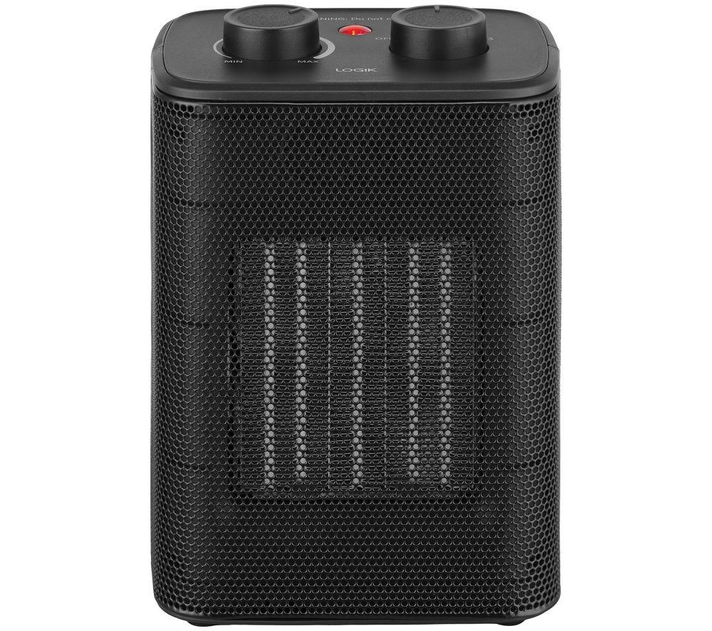 LOGIK L20PTC26 Ceramic Fan Heater - Black