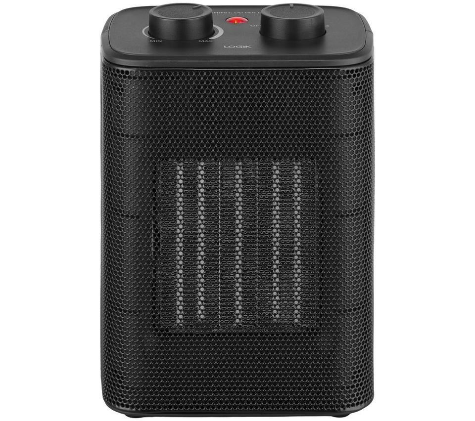 LOGIK L20PTC26 Ceramic Fan Heater - Black