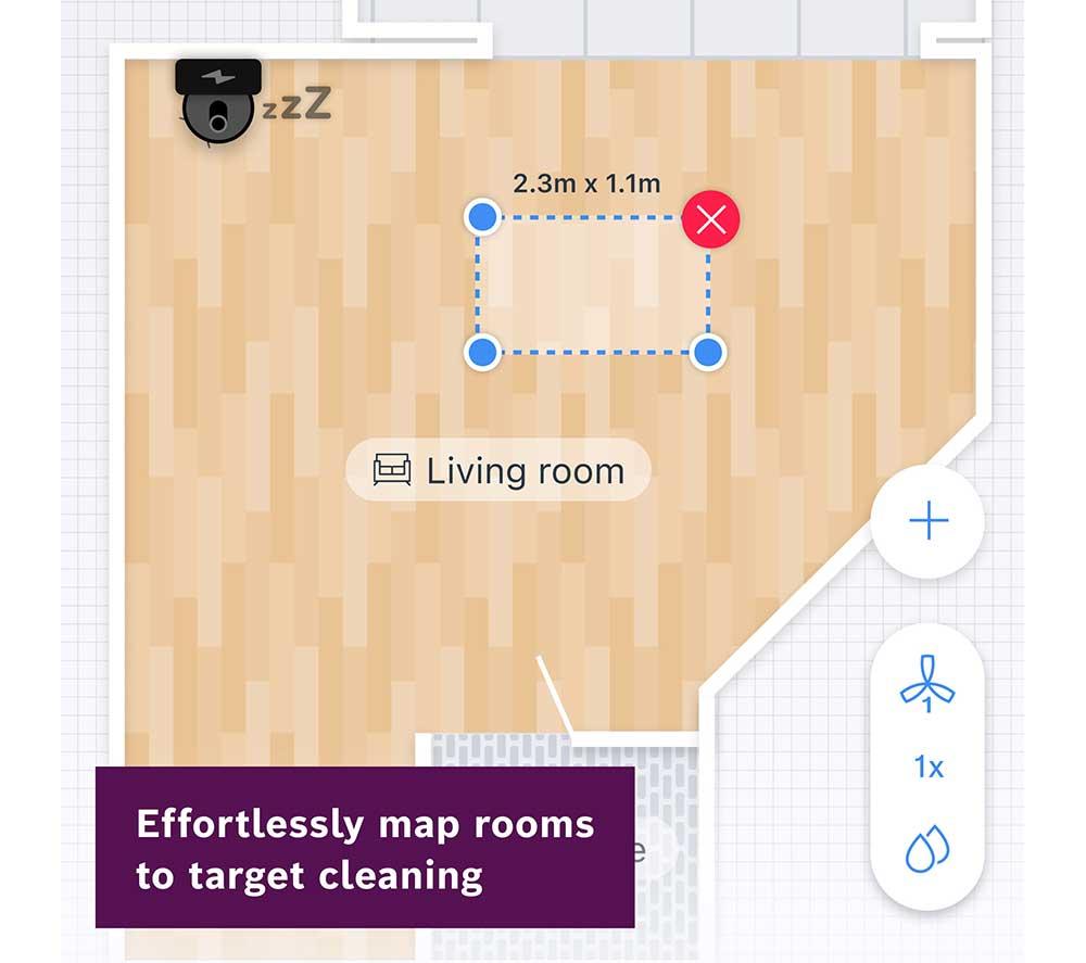 BOSCH Spotless Max BCRDW3B Robot Vacuum & Mop Cleaner - Black image number 9 of 14