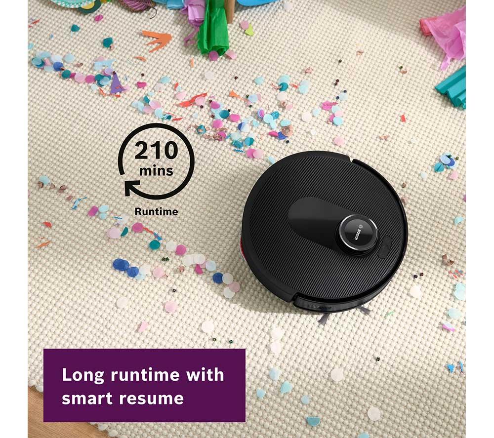 BOSCH Spotless Max BCRDW3B Robot Vacuum & Mop Cleaner - Black image number 10 of 14