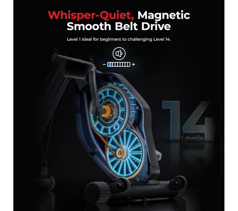 SUNNY HEALTH Foldable Magnetic X Bike image number 6 of 6