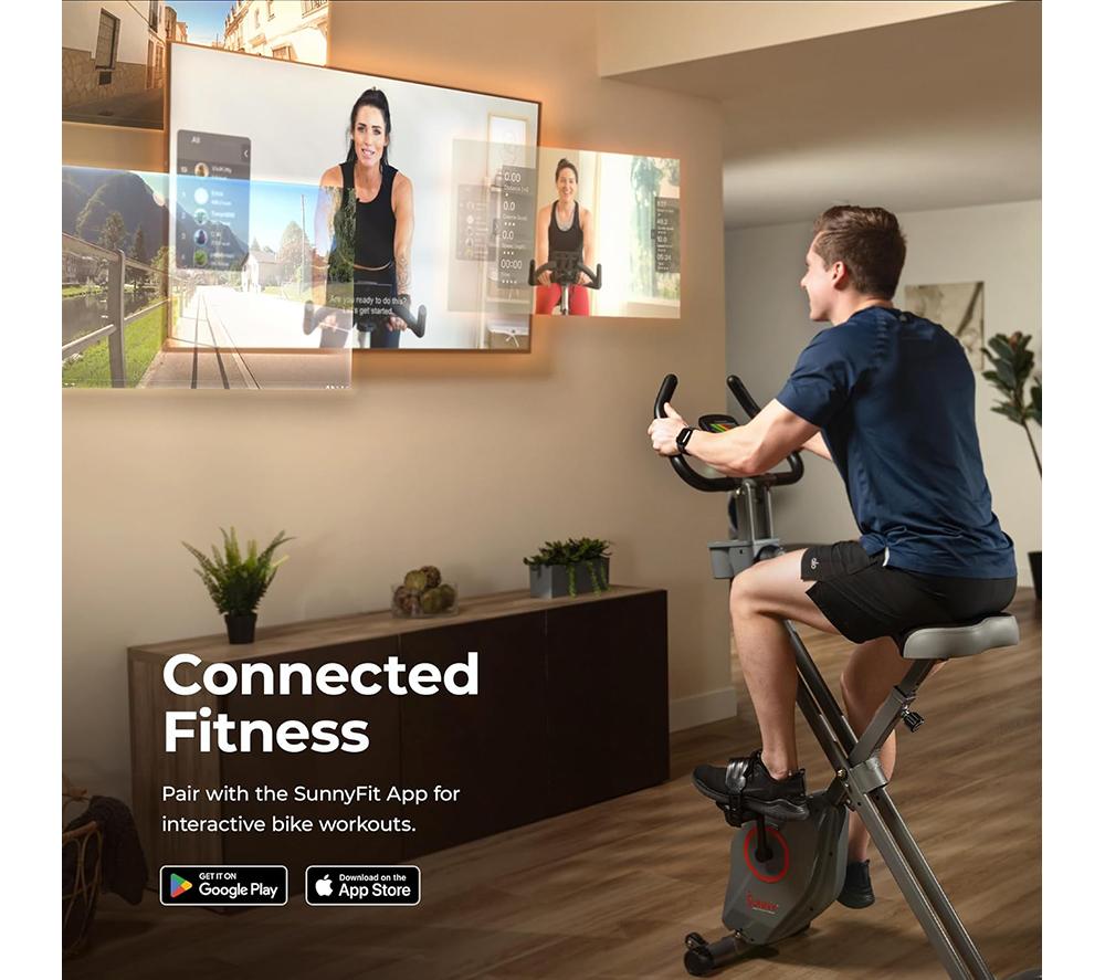 SUNNY HEALTH Foldable Magnetic X Bike image number 7 of 10