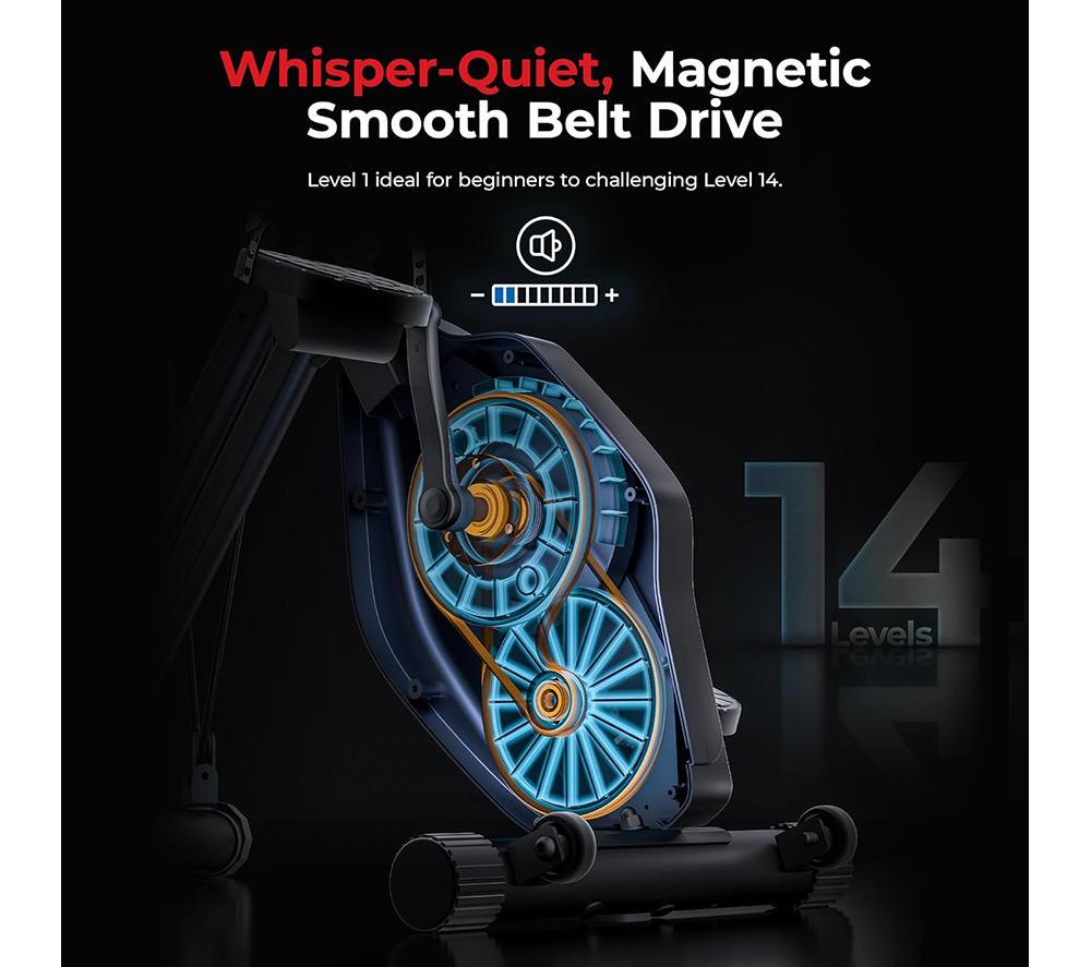 SUNNY HEALTH Foldable Magnetic X Bike image number 8 of 10