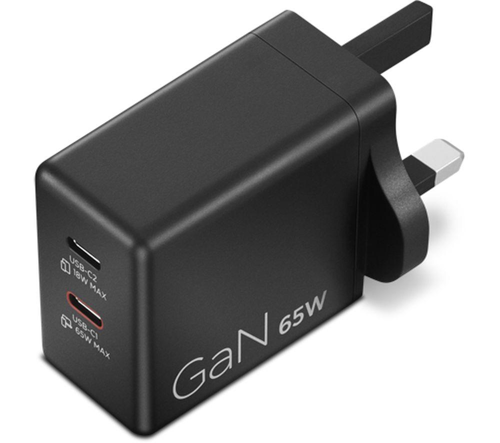 LENOVO 65 W GaN Dual USB Type-C Power Adapter image number 6 of 10