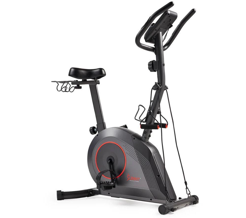 Sunny Health Sf-B224004 Smart Bluetooth Exercise Bike - Black, Black