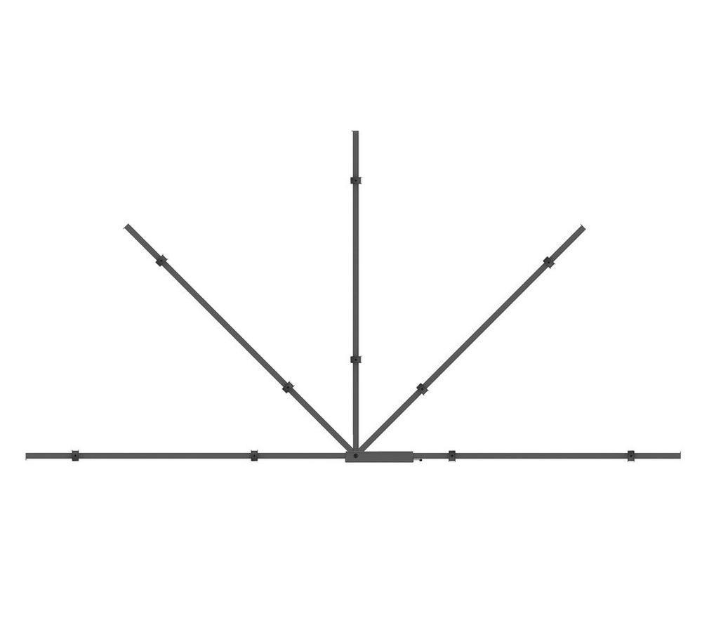 MULTIBRACKETS M Universal Swing Arm 180 Degrees X Large 70 - 84" TV Bracket image number 2 of 6