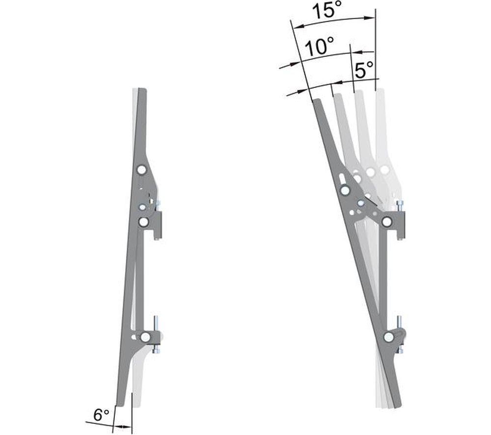 MULTIBRACKETS M Pro Ceiling Mount MBC1U Tilt & Swivel 32 - 65" TV Bracket image number 3 of 9