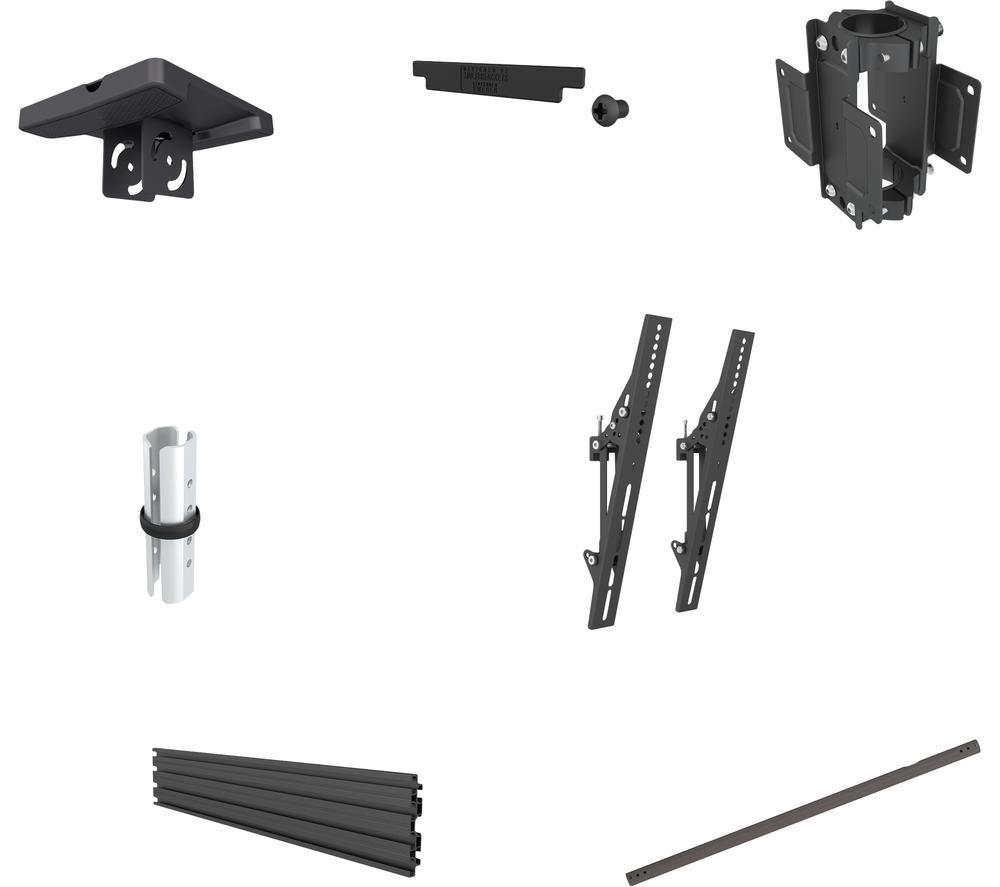 MULTIBRACKETS M PRO Ceiling Mount MBC1UX2 Tilt & Swivel 32 - 65" TV Bracket image number 2 of 8