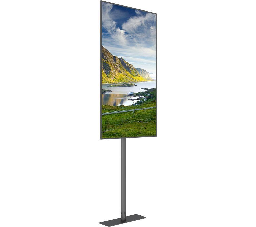 MULTIBRACKETS M Pro Single Pole Floormount Tilt 32-65" TV Bracket &ndash; Black image number 9 of 9