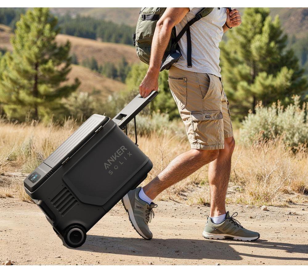 ANKER SOLIX EverFrost 2 23L Wheeled Electric Cooler - Grey image number 9 of 10