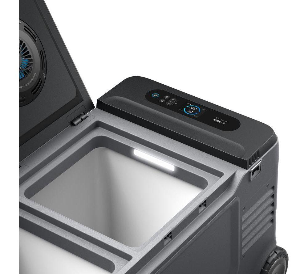ANKER SOLIX EverFrost 2 58L Wheeled Electric Cooler - Grey image number 6 of 7