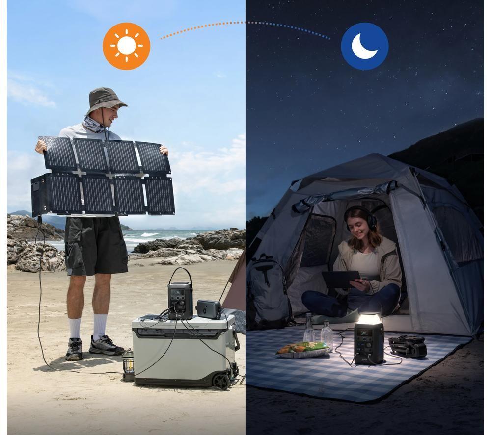 ANKER SOLIX PS60 Portable Solar Panel image number 3 of 7