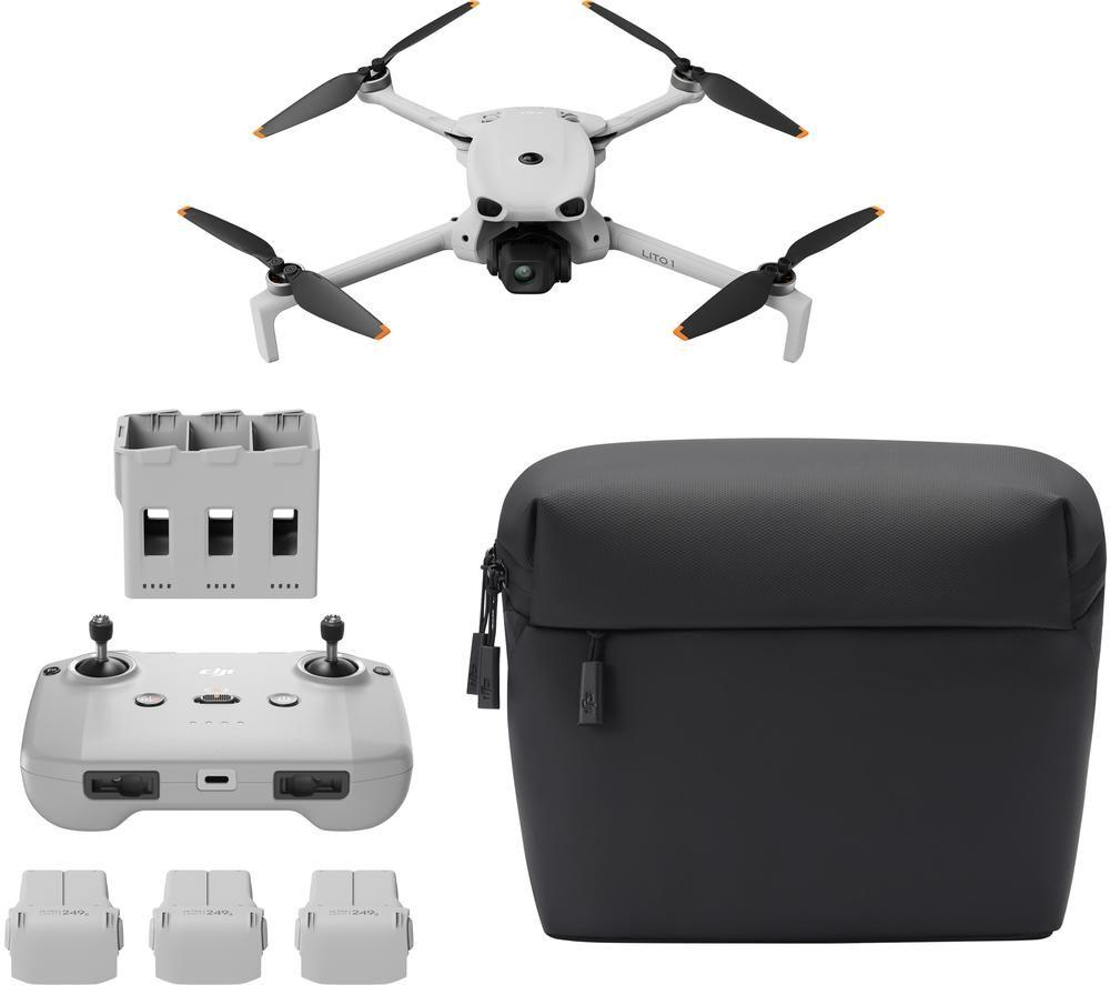 DJI Lito X1 Fly More Combo Plus with RC-N3 Remote Controller - Grey image number 3 of 6