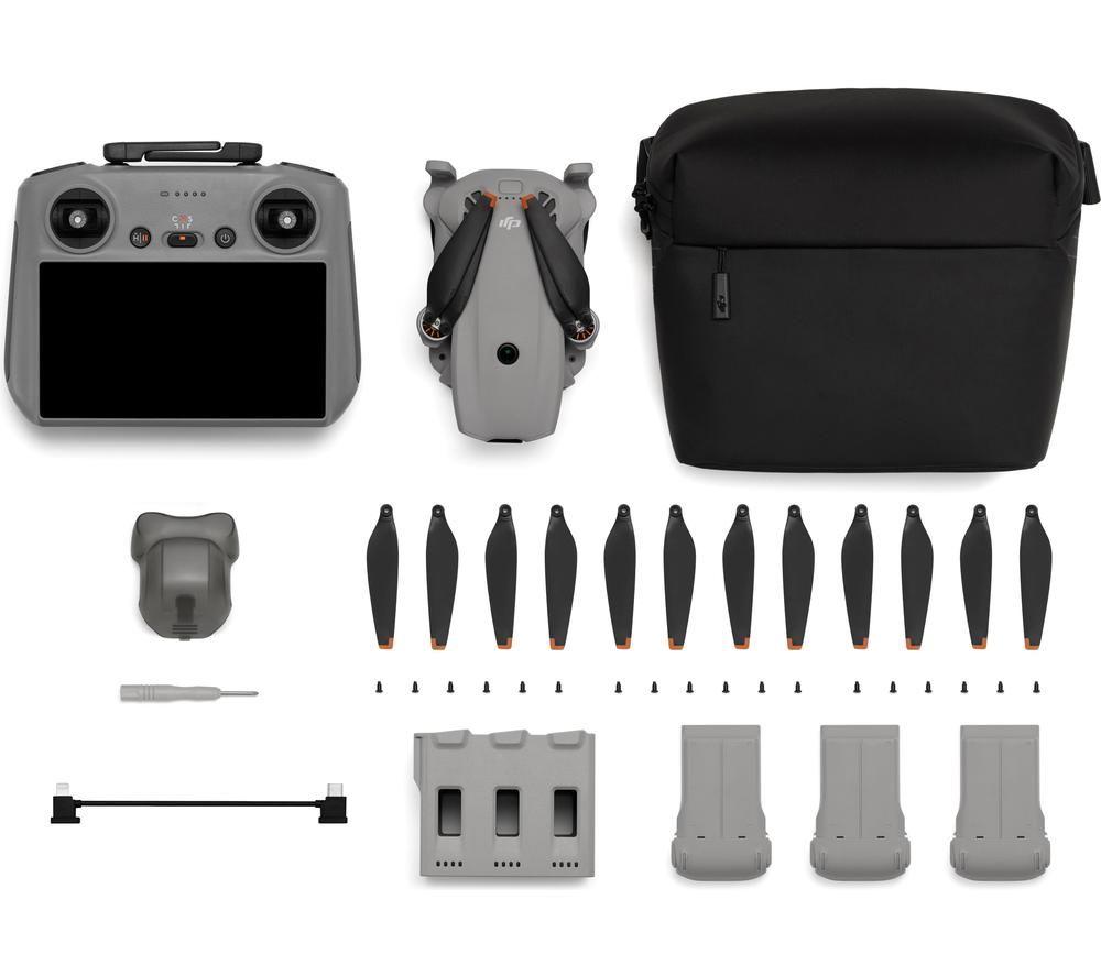 DJI Lito X1 Fly More Combo Plus with RC-2 Remote Controller - Grey, Silver/Grey