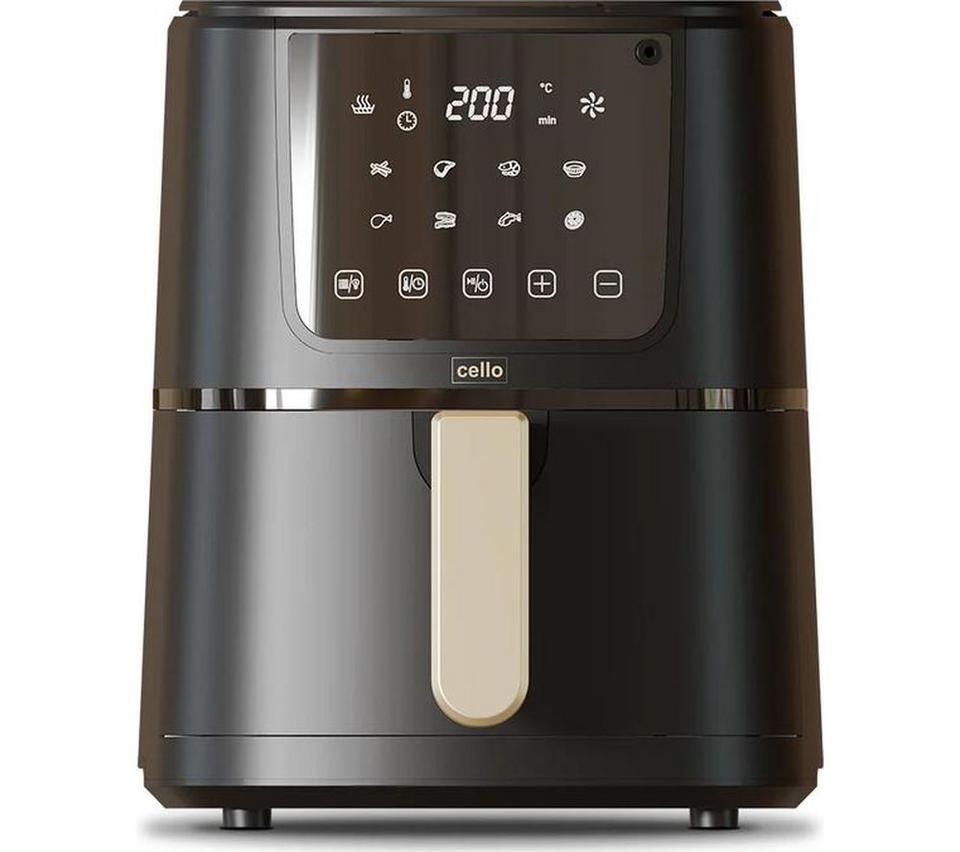 CELLO Perfect Temp Air Fryer - Ash Black