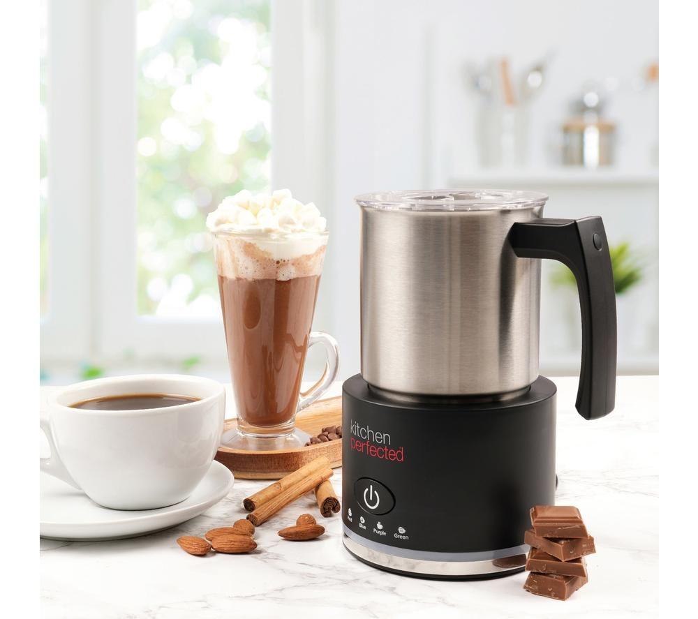 KITCHEN PERFECT E1780BK Electric Milk Frother & Hot Chocolate Maker - Black image number 3 of 4