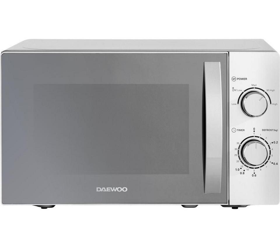DAEWOO SDA2867GE Solo Microwave - Silver