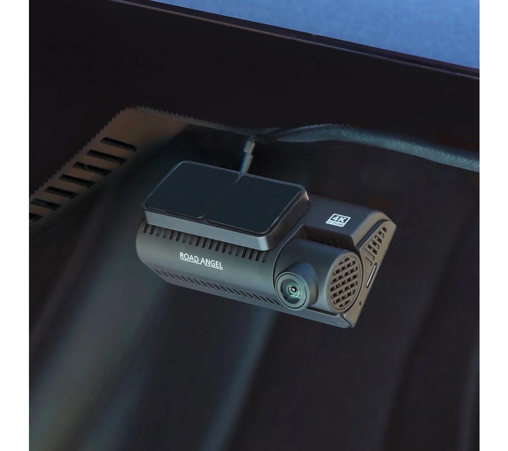 ROAD ANGEL Halo Ultima 4K Front & Full HD Rear Dash Cam - Black image number 2 of 8